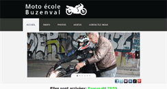 Desktop Screenshot of moto-ecole-buzenval.fr