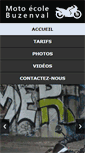 Mobile Screenshot of moto-ecole-buzenval.fr